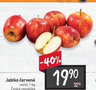 Jablka červená