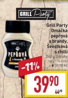 Omáčky Grill Party