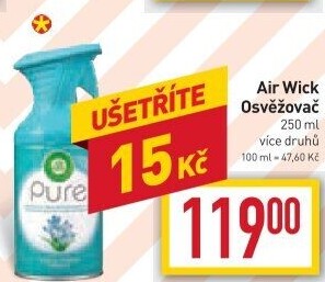 Osvěžovač vzduchu ve spreji Pure Air Wick