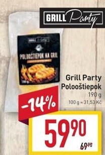 Sýr Polooštiepok na gril Grill Party