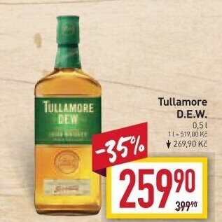 Whisky irská Tullamore Dew