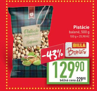 Pražené pistácie IBK Trade