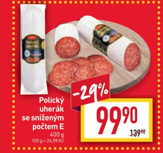 Salám Uherák polický bez éček Pejskar