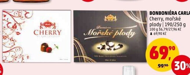 Bonboniéra Višně v čokoládě Cherry Carla