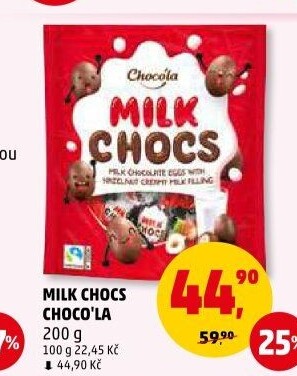 Bonbony Milk Chocs Choco'