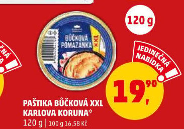 Bůčková pomazánka Karlova Koruna