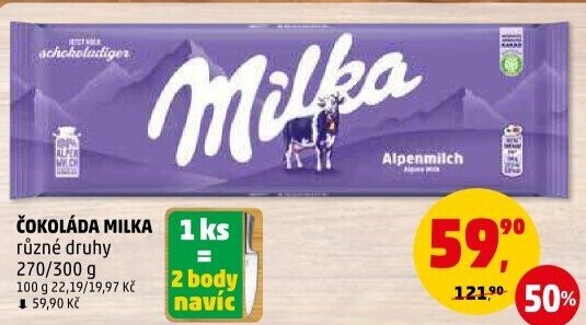 Čokoláda Milka