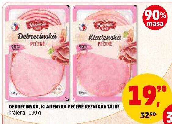 Debrecínská pečeně Řezníkův talíř