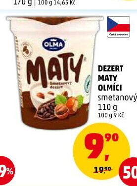 Dezert Olmíci Maty Olma