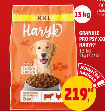 Granule pro psy Haryk