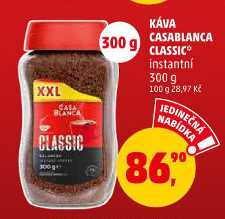 Instantní káva Classic Casablanca