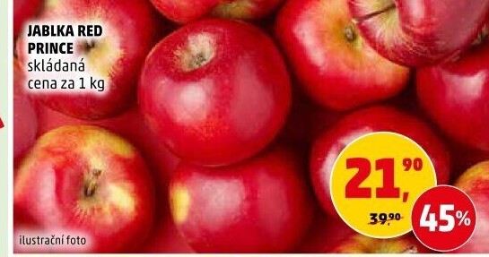 Jablka Red Prince