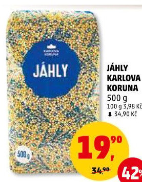 Jáhly Karlova Koruna