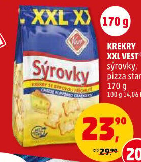 Krekry Sýrovky Vest
