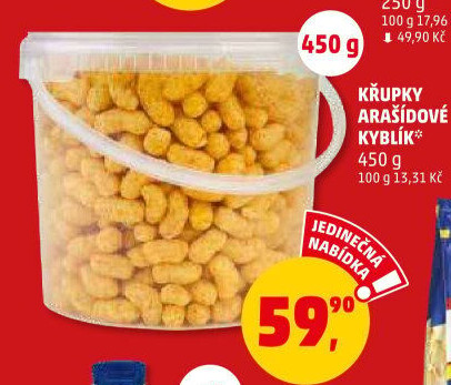 Křupky arašídové