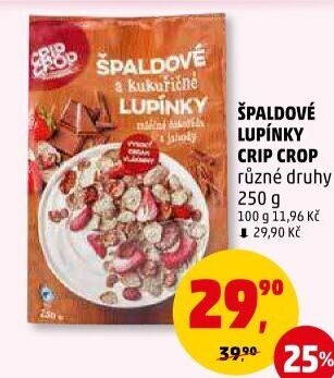 Lupínky špaldové Crip Crop
