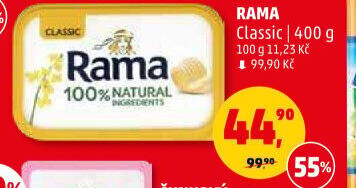 Margarín Classic Rama