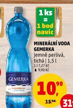 Minerální voda Gemerka