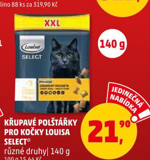 Pamlsky pro kočky polštářky Select Louisa