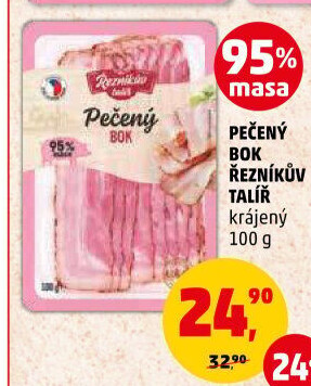 Pečený bok Řezníkův talíř