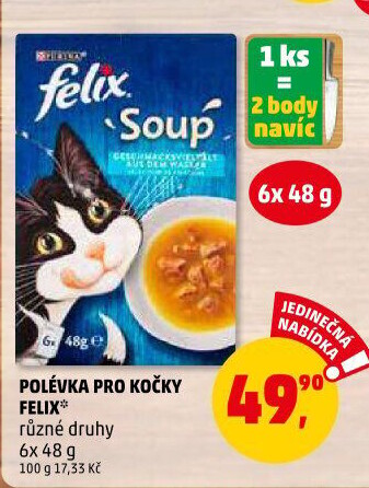Polévka pro kočky Felix Purina