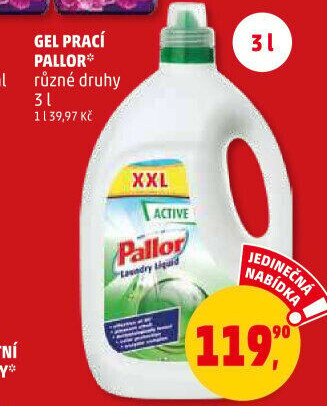 Prací gel Pallor