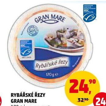 Řezy rybářské Gran Mare