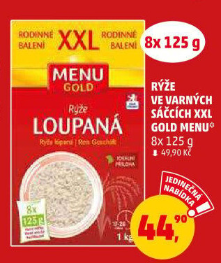 Rýže Menu Gold