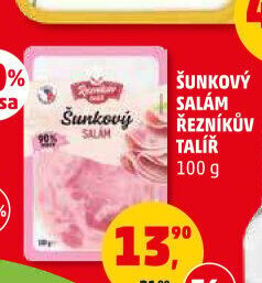Salám šunkový Řezníkův talíř