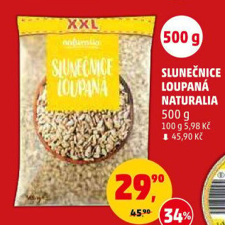 Slunečnice loupaná Naturalia