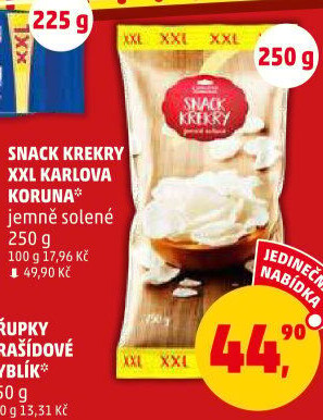 Snack Krekry Karlova Koruna