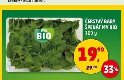 Špenát baby My BIO