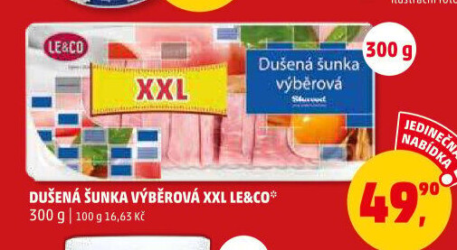 Šunka dušená výběrová LE&amp