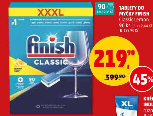 Tablety do myčky Classic Finish