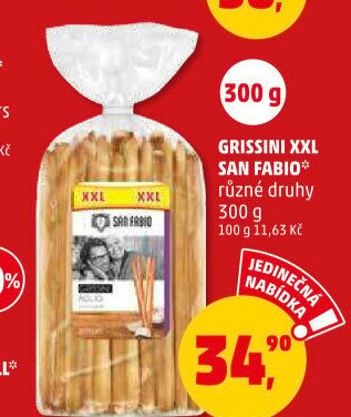 Tyčinky Grissini San Fabio