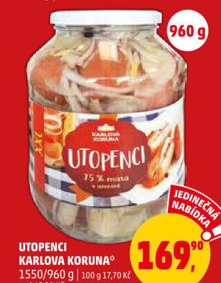 Utopenci Karlova Koruna