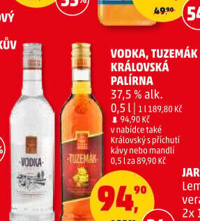 Vodka Královská palírna