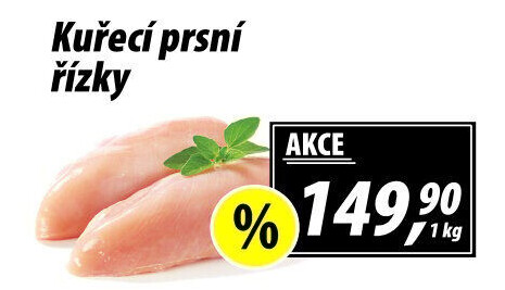 Kuřecí prsní řízky