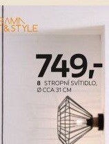STROPNÍ SVÍTIDLO