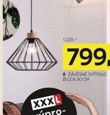 ZÁVĚSNÉ SVÍTIDLO