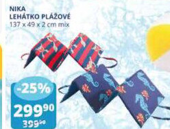 Skládací lehátko