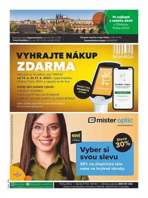 akční leták Globus 21.6.2023-27.6.2023
