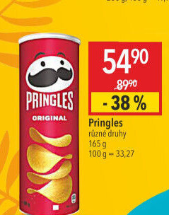 Chipsy Pringles - tubus