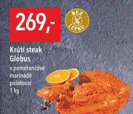 Krůtí steak marinovaný Globus