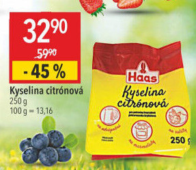 Kyselina citronová Haas