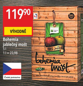 Mošt jablečný Bohemia Apple