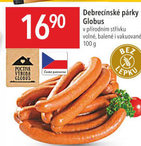 Párky debrecínské Globus