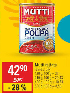 Rajčata Mutti