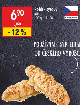 Rohlík se sýrem