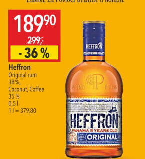 Rum 5YO Heffron Panama